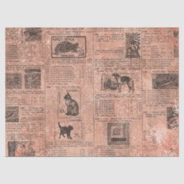 Seda Serie de Papel Dorado Rosa Efímero Diseño 5