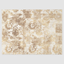 Serie de Papel Efímero Sepia Diseño 3