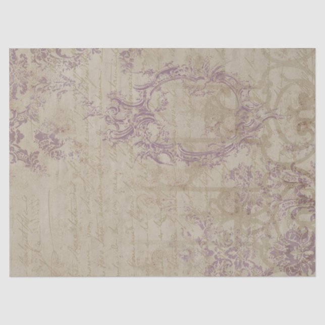 Seda Serie de Papel Francés Efímero Diseño 7 (Anverso)