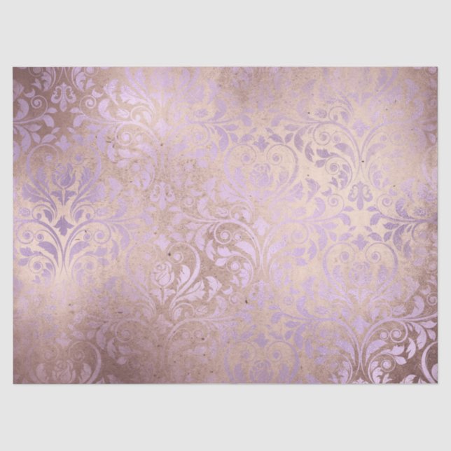 Seda Serie de Papel Lavanda Efímera Diseño 18 (Anverso)