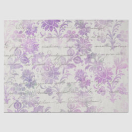 Seda Serie de Papel Lavanda Efímera Diseño 2