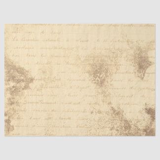 Seda Serie de Papel Sepia Efímera Diseño 10