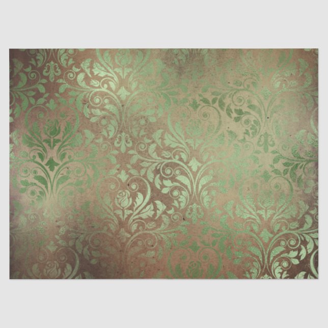 Seda Serie de Papel Verde Efímero Diseño 12 (Anverso)