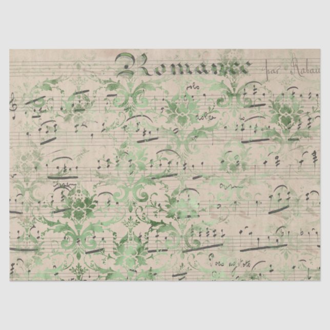 Seda Serie de Papel Verde Efímero Diseño 17 (Anverso)