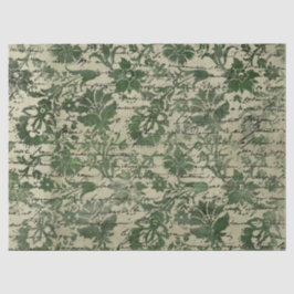 Seda Serie de Papel Verde Efímero Diseño 21