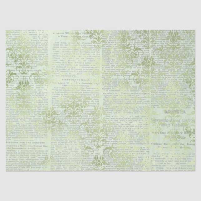 Seda Serie de Papel Verde Efímero Diseño 25 (Anverso)