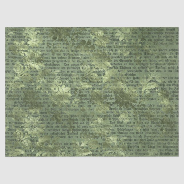 Seda Serie de Papel Verde Efímero Diseño 26 (Anverso)