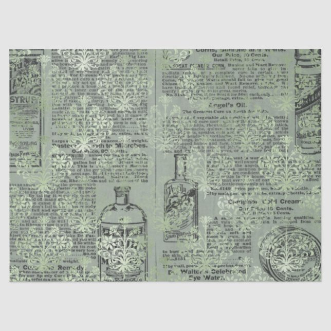 Seda Serie de Papel Verde Efímero Diseño 4 (Anverso)