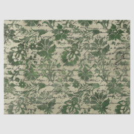 Seda Serie de Papel Verde Efímero Diseño 6