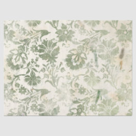 Seda Serie de Papel Verde Efímero Diseño 8