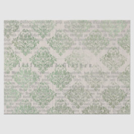 Seda Serie de Papel Verde Efímero Diseño 9