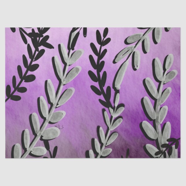 Seda Set de hojas de papel de regalo (Anverso)