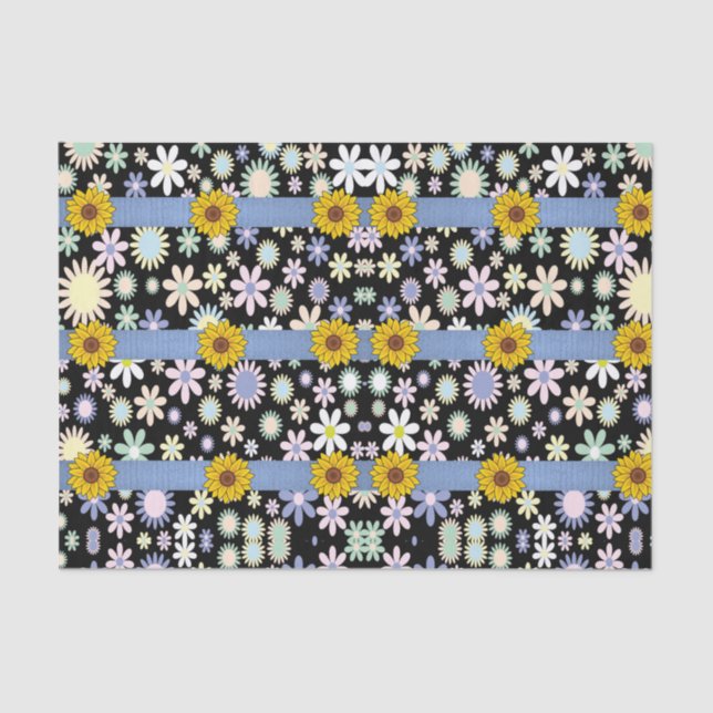 Seda Solares de papel de tejido decorativo (Anverso)