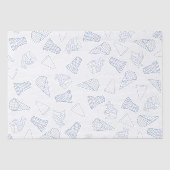 Seda Solo papel de tono azul de los tonos (Anverso)