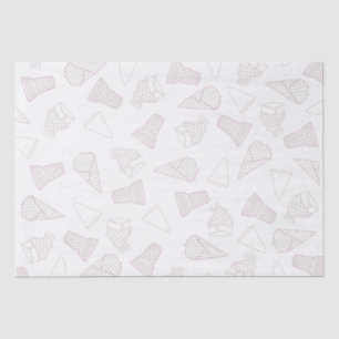 Seda Solo papel de tono rosado para los clientes