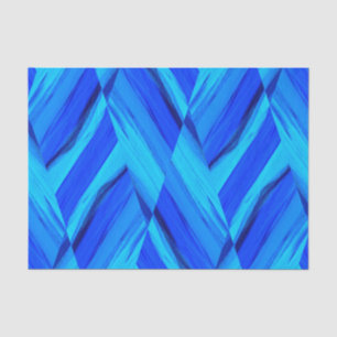 Seda sombras de papel azul