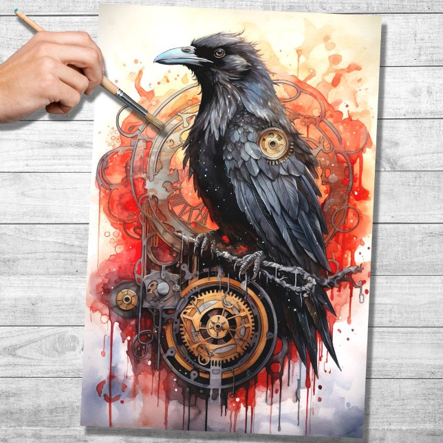 Seda Steampunk Raven 1 Papel de descodificación (Subido por el creador)