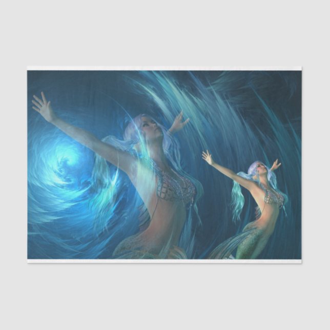 Seda Sueños de sirvienta desmenuzan papel de tejidos (Anverso)