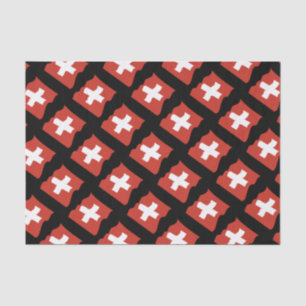 Seda Suiza Suisse Svizzera Svizra papel de regalo