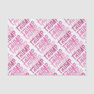 Seda Suministros de regalo de papel de Tejido rosa Trum