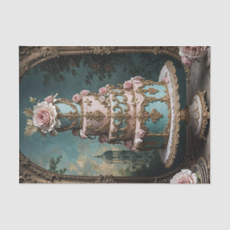 Seda Tartas en niveles de Rococo Parisian 5 Papel de de