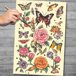 Seda Tattoo 1 Papel de descomposición