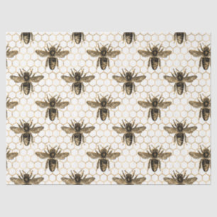 Seda Tea Garden Bee Series Design 14 Tejido de papel