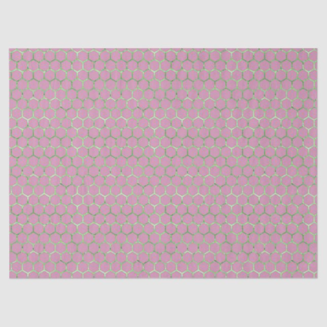 Seda Tea Garden Bee Series Diseño 5 Papel de tejidos (Anverso)