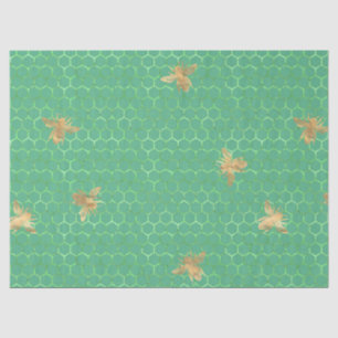 Seda Tea Garden Bee Series Diseño 6 Papel de tejidos