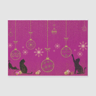 Seda Tema del gato del papel de regalo, Gatito Cat