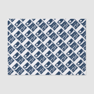 Seda Tigres JSU de 10 lb Papel de tejidos, blanco