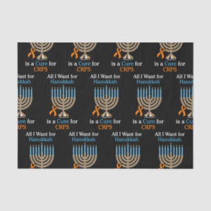 Seda Todo lo que quiero para Hanukkah... Papel de tejid