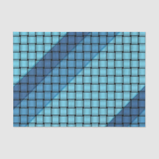 Seda Tonos de cueva azul - Papel de tejidos