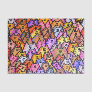 Seda TSP - 0088 - CATS - Papel de tejidos