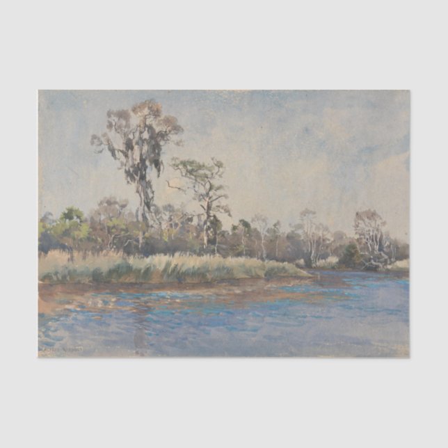 Seda Un arroyo al papel de desalojo de Wilmington NC (Anverso)