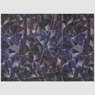 Seda Un diseño de la serie A Midnight Crystal en papel