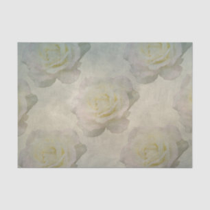 Seda Un papel de tejido de Romance Rosa de época