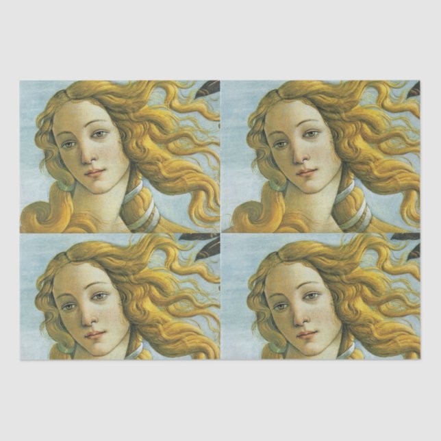 Seda Venus * Papel de té Sandro Botticelli (Anverso)
