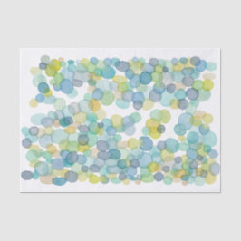 Seda Watercolor Ocean Bubbles Arte Imprimir papel de te