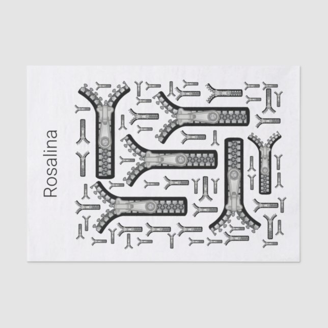 Seda Zapatillas de papel de tejidos (Anverso)