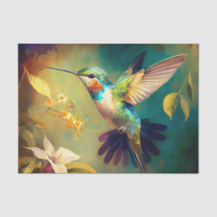 Seda ZEPHYR precioso papel de desenlace de colibrí