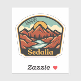 Sedalia, Pegatina de Colorado