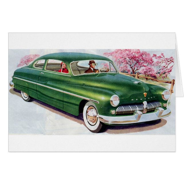 Sedan verde de Mercurio de 1949 (Anverso (Horizontal))