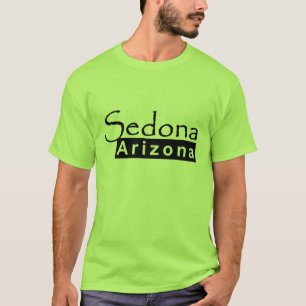 Sedona Arizona en camiseta negra