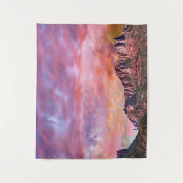 SEDONA ARIZONA Tapiz Red Rock Sunset