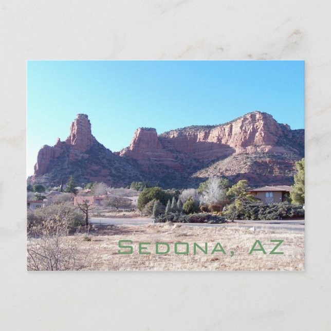 Sedona-View#5, Sedona, postal AZ (Anverso)