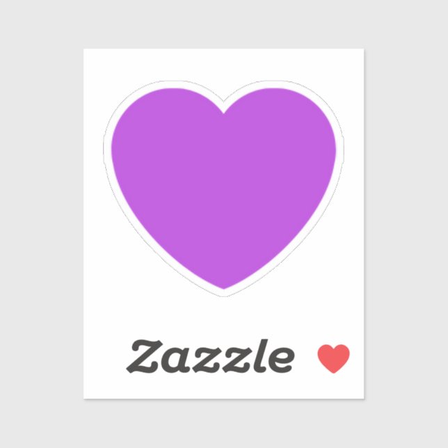 Seer Pegatina púrpura (Hoja)