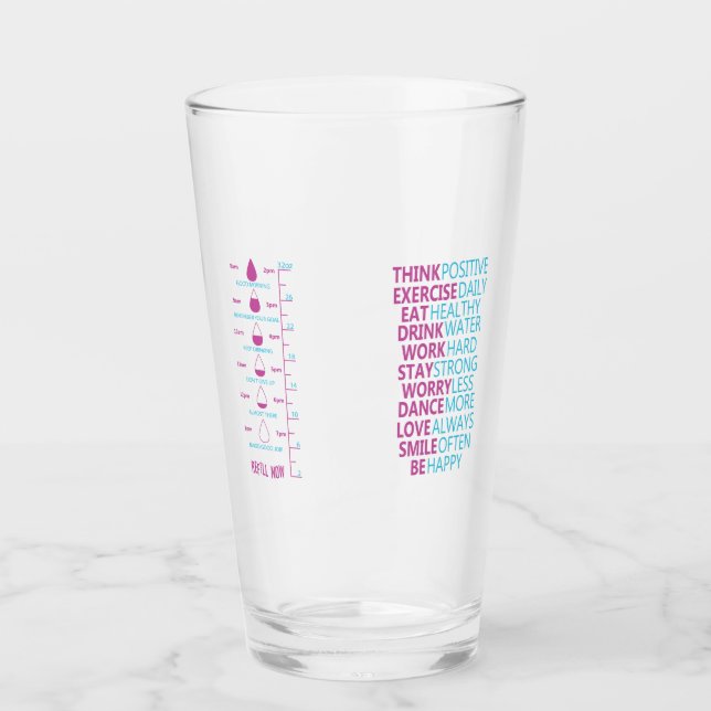 Seguidor de agua motivacional (Anverso)