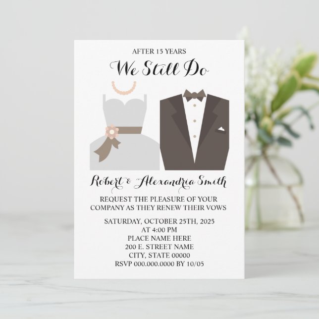 Seguimos Haciendo Invitación A Renovar El Aniversa (Anverso de pie)