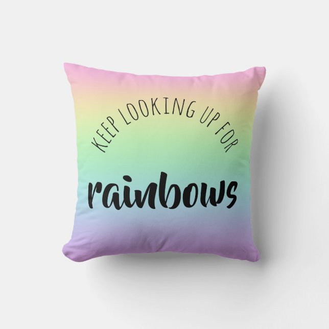 Seguir buscando el Cojín decorativo de las arcoiri (Anverso)